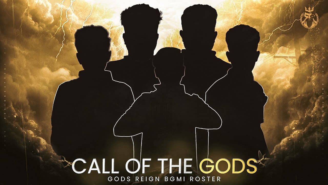 CALL OF THE GODS | Introducing GODS REIGN BGMI Roster